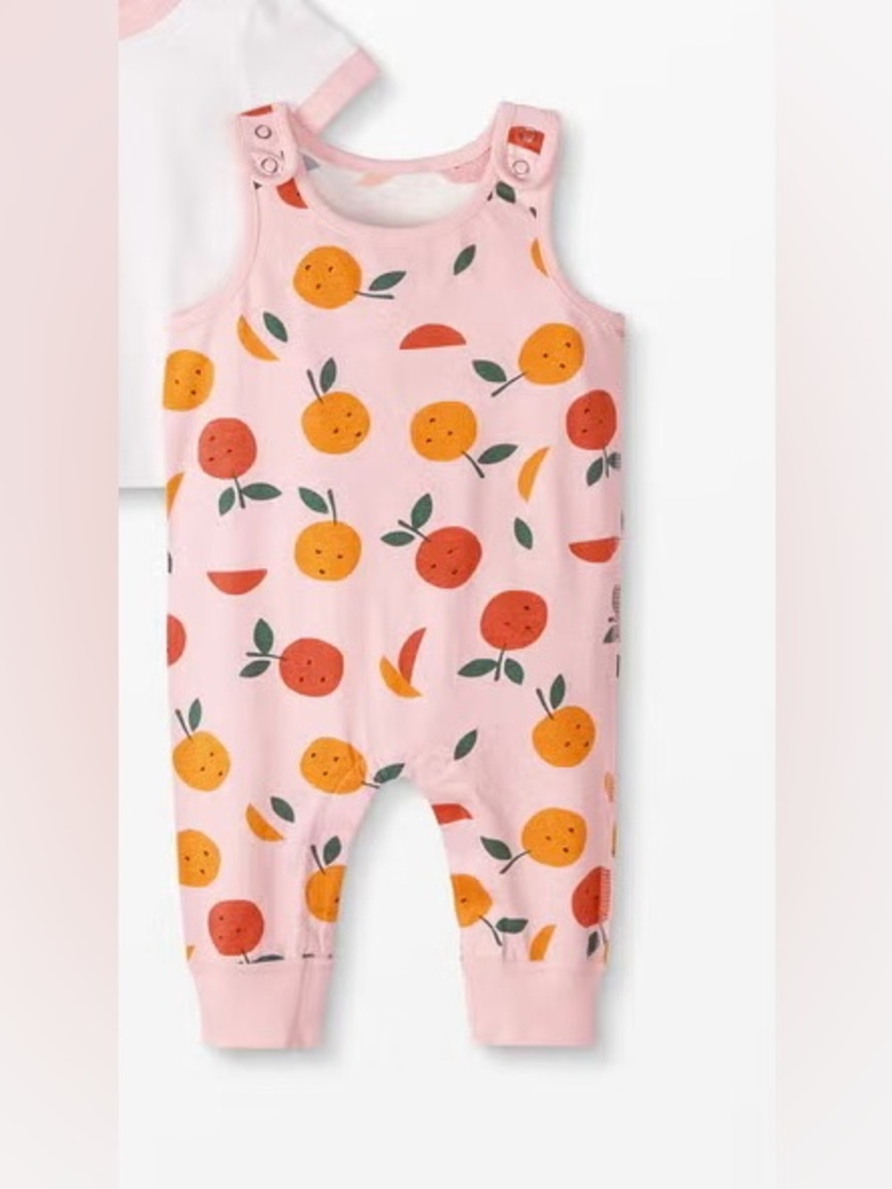Citrus Print Baby Romper